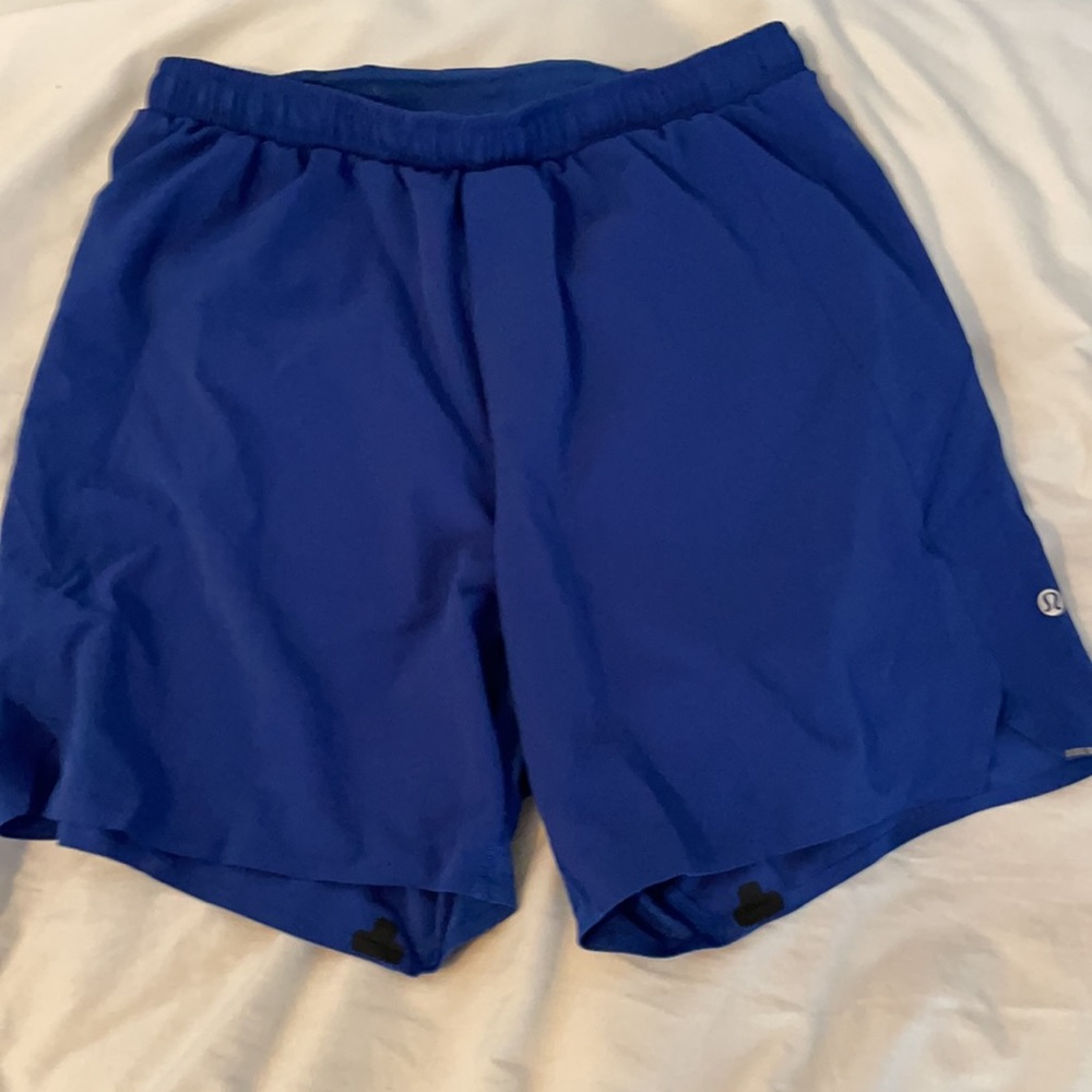 Lululemon blue men’s running shorts size medium